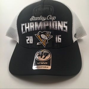 Stanley Cup 2016 Penguins Baseball Cap New